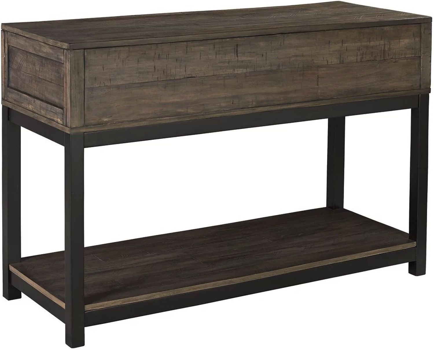 Johurst Grayish Brown Sofa Table T4444