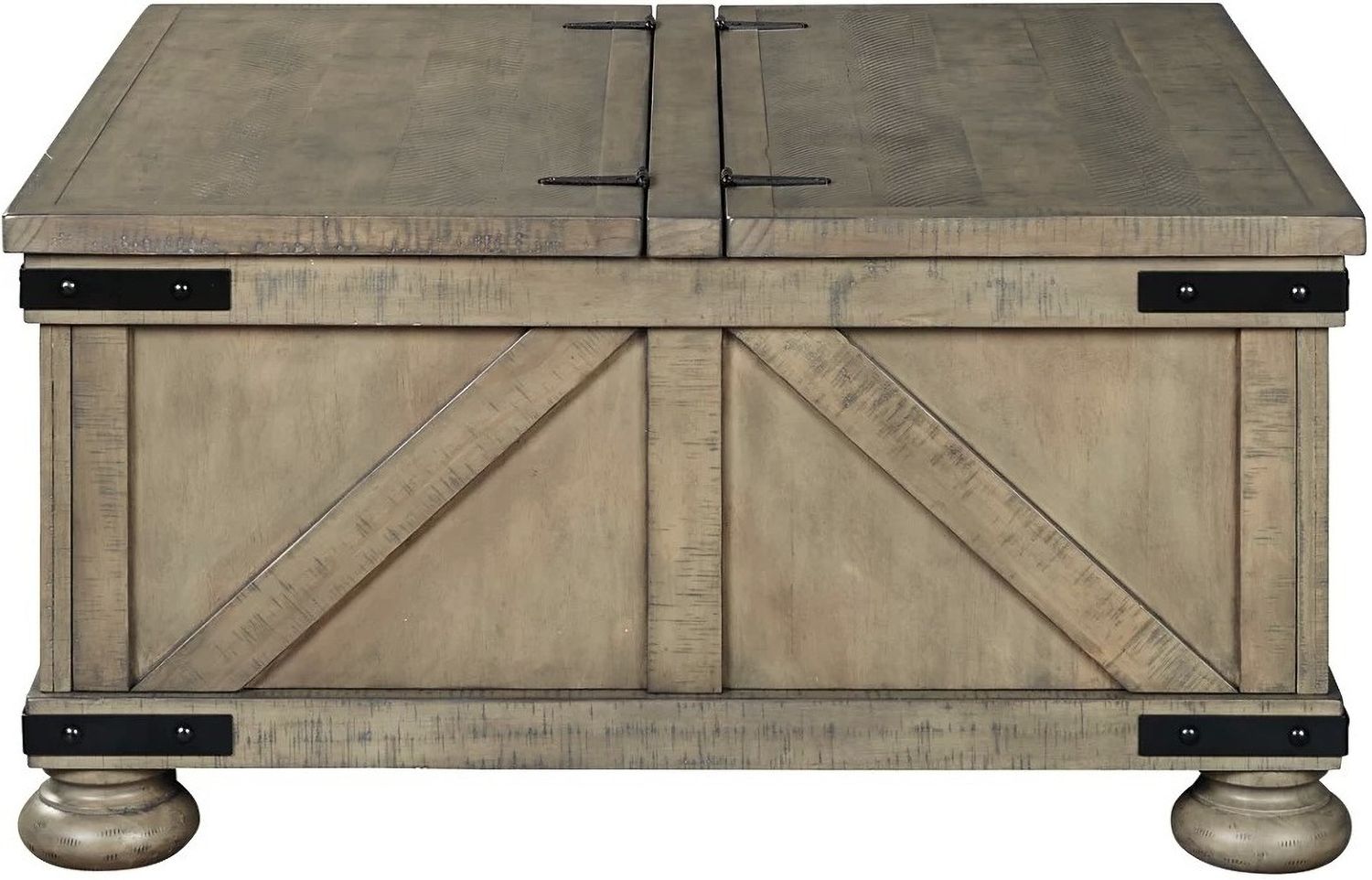 Aldwin Gray Storage Cocktail Table T45720