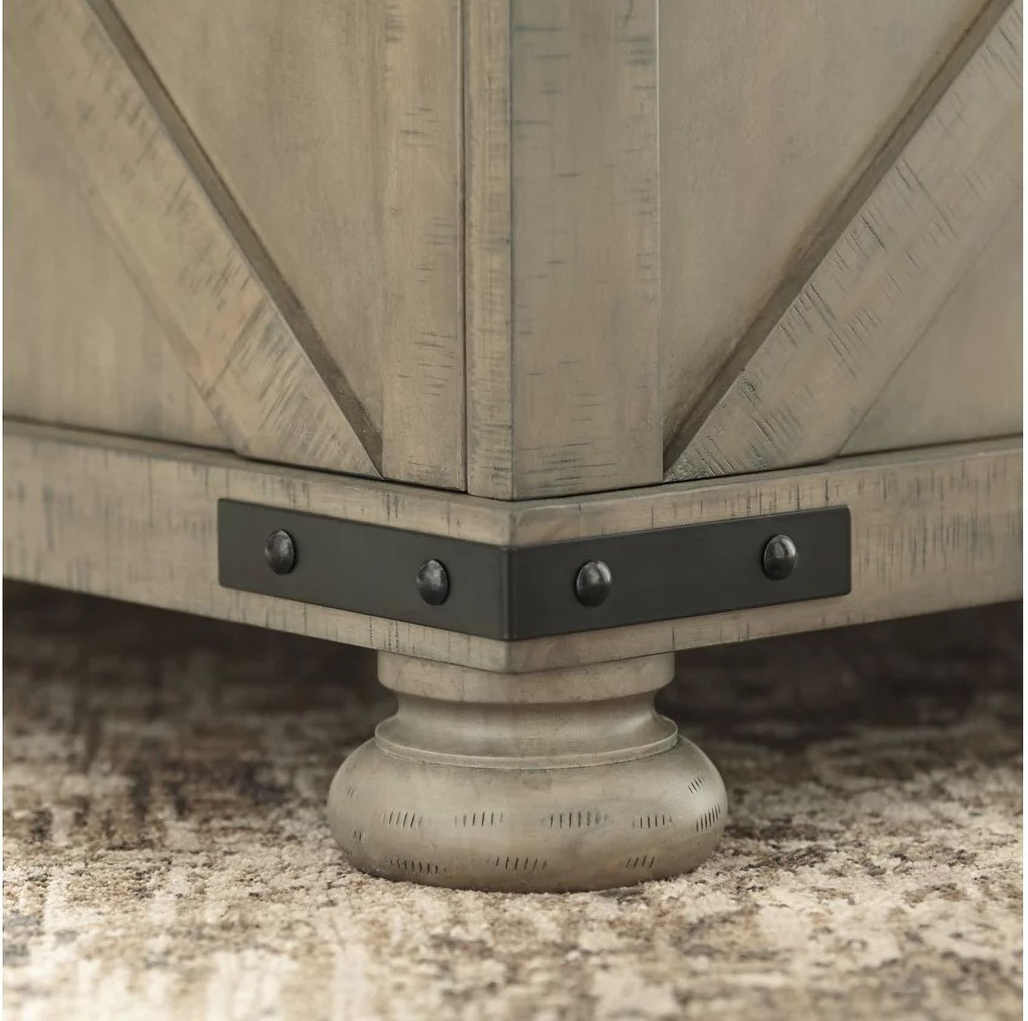 Aldwin Gray Storage Cocktail Table T45720