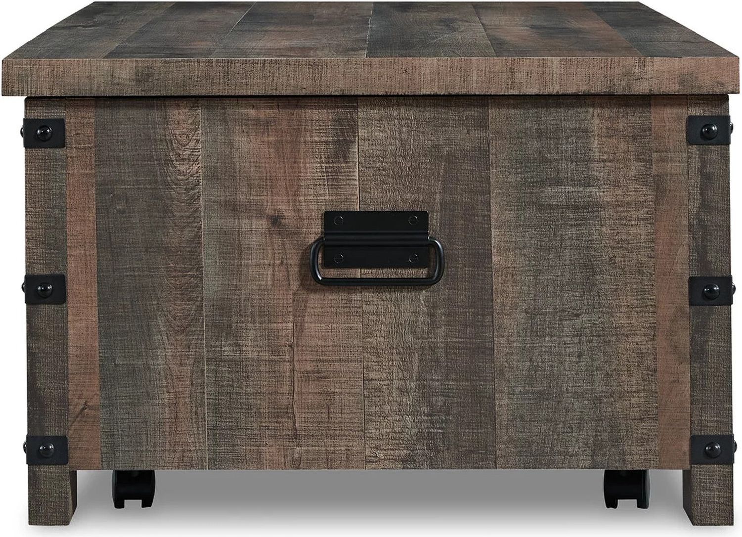 Hollum Rustic Brown Lift Top Cocktail Table T4669