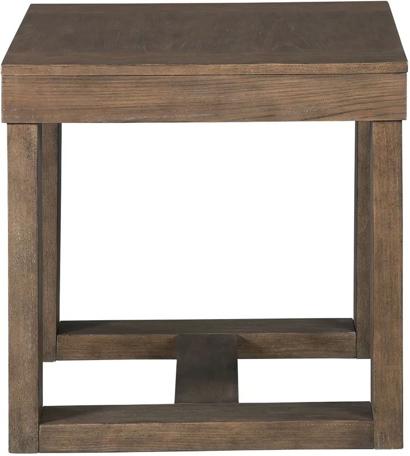 Cariton Gray Square End Table T4712