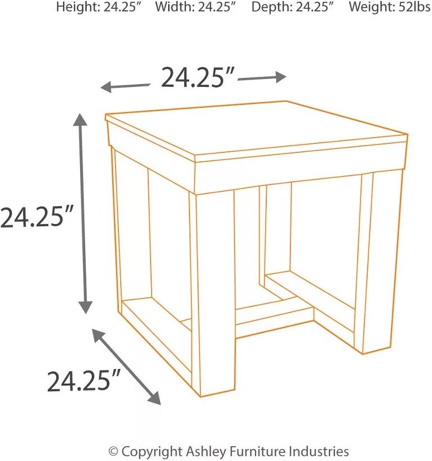 Watson End Table T4812