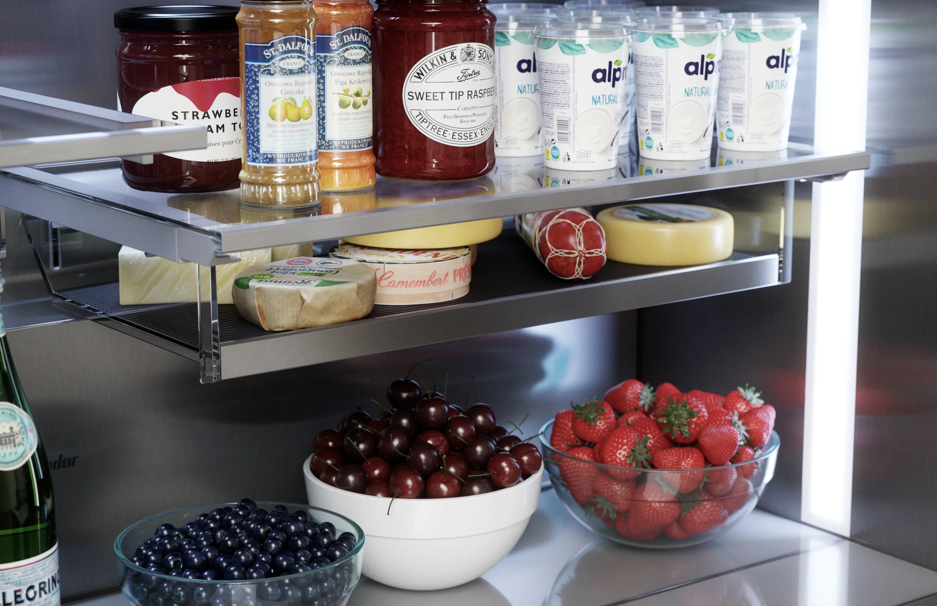 FreedomĀ® Built-in French Door Bottom Freezer Panel Ready T48IT100NP