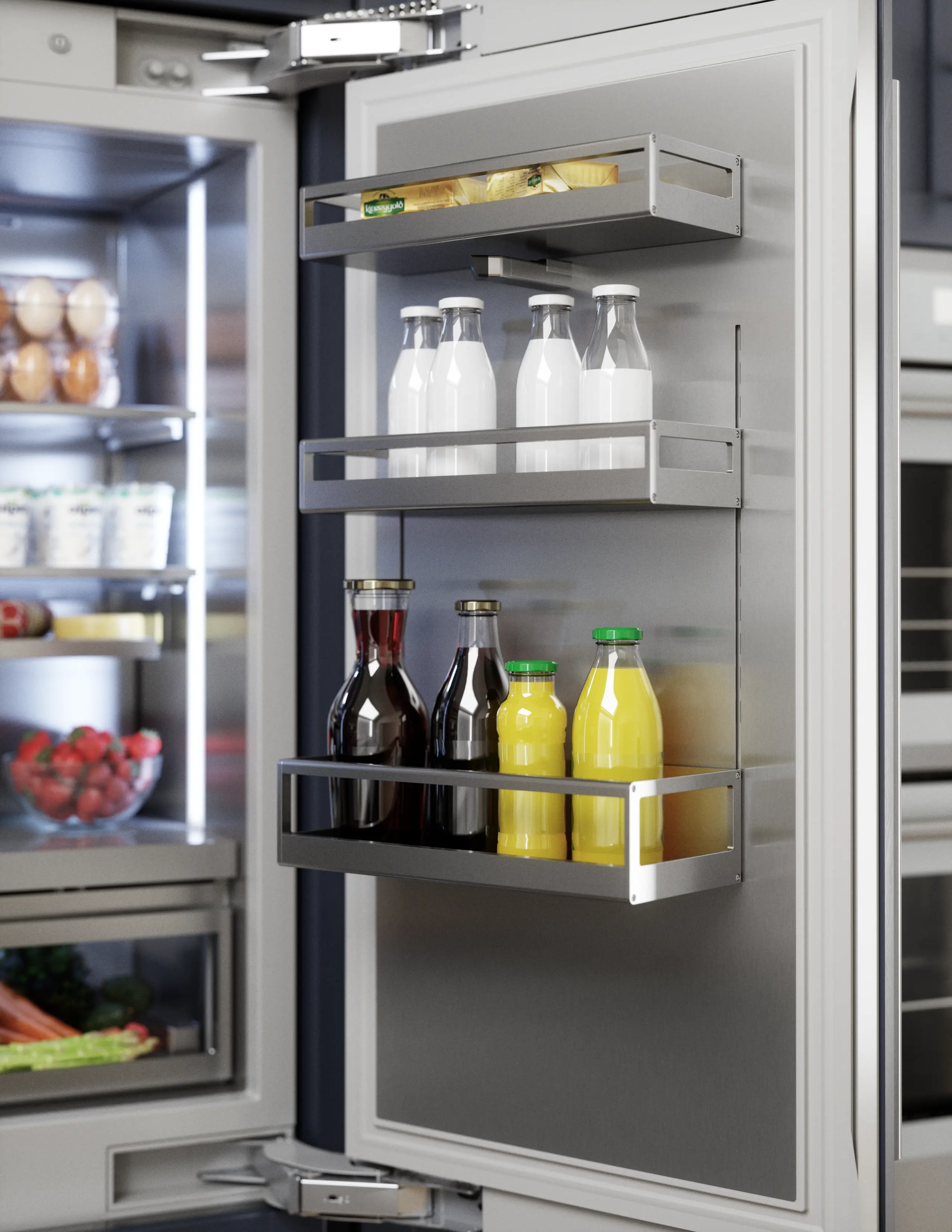 FreedomĀ® Built-in French Door Bottom Freezer Panel Ready T48IT100NP