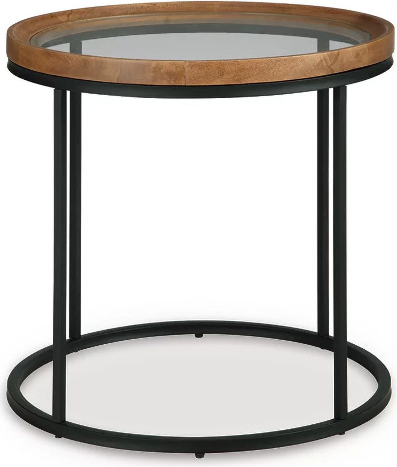 Noraluna End Table In Medium Brown T5026