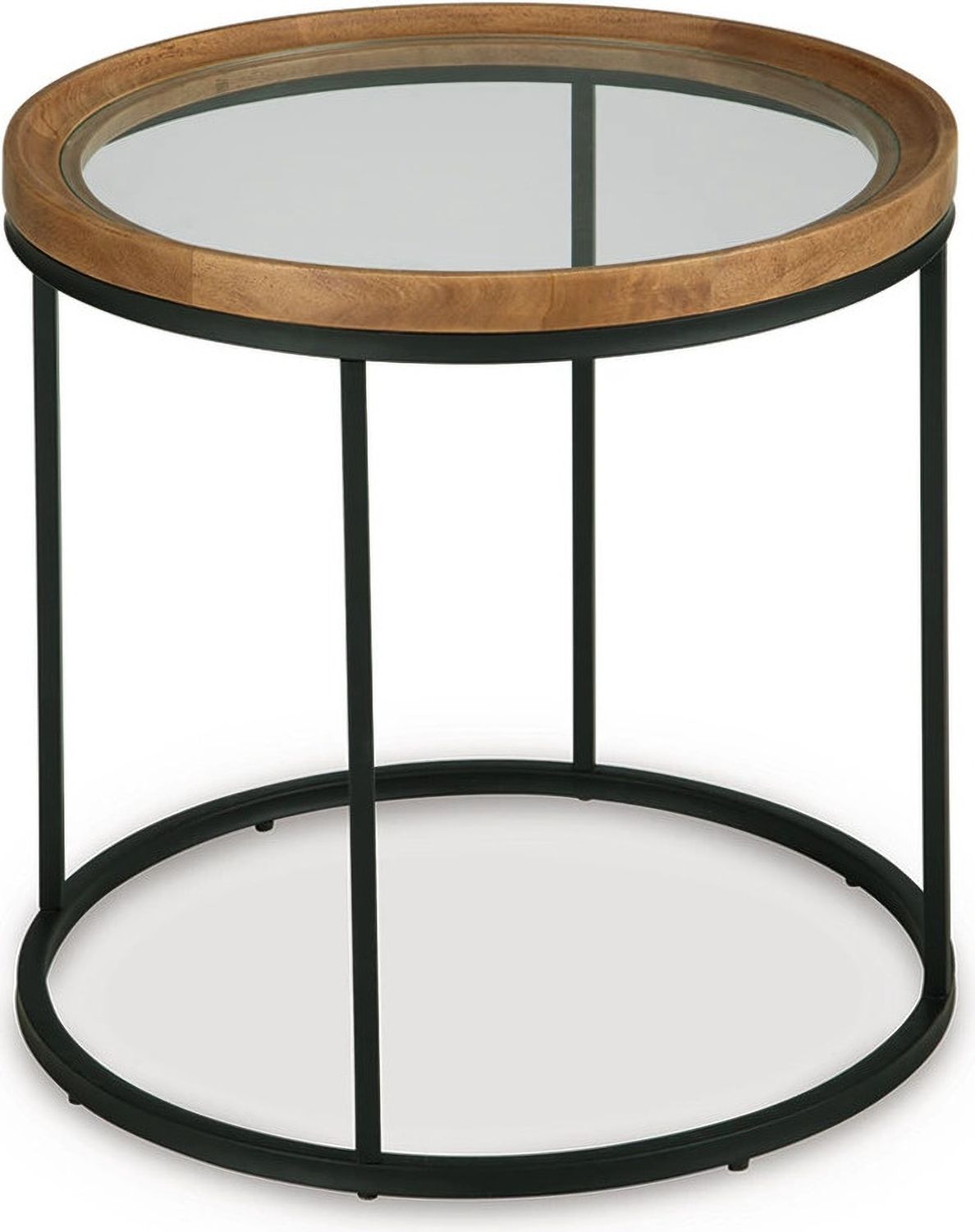 Noraluna End Table In Medium Brown T5026