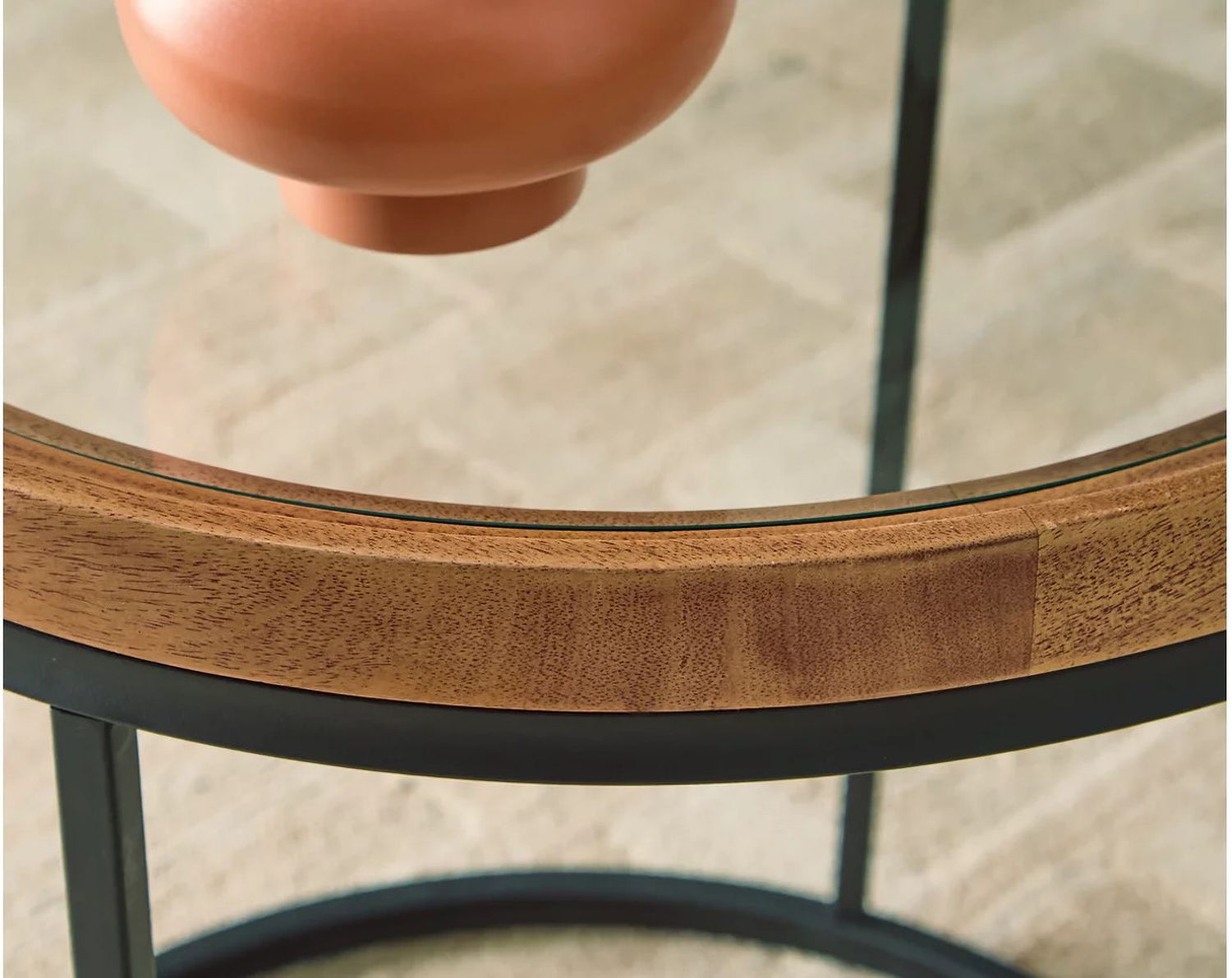 Noraluna End Table In Medium Brown T5026