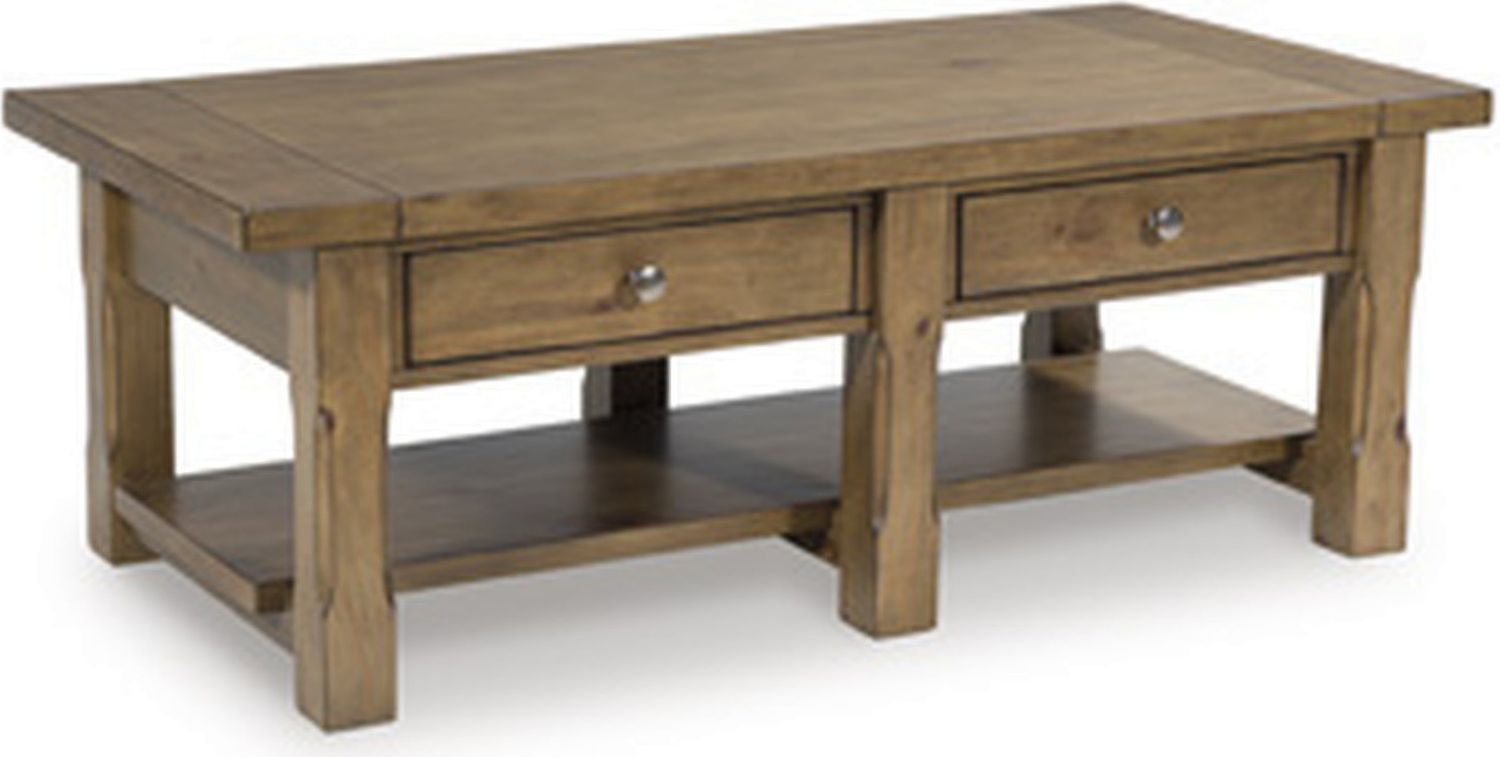 Vandenmore Coffee Table In Medium Brown T5391
