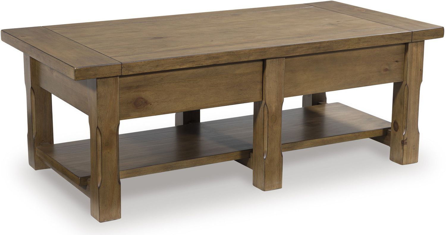 Vandenmore Coffee Table In Medium Brown T5391