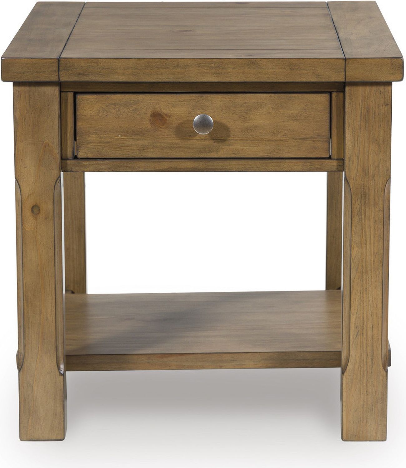 Vandenmore End Table In Medium Brown T5393