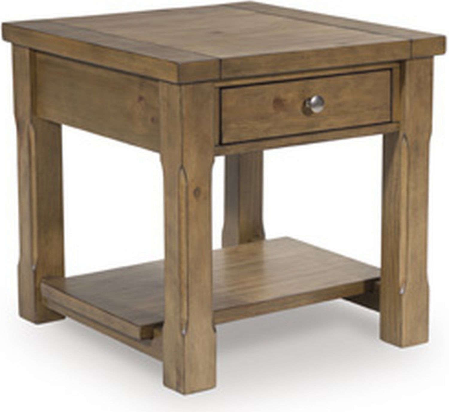 Vandenmore End Table In Medium Brown T5393