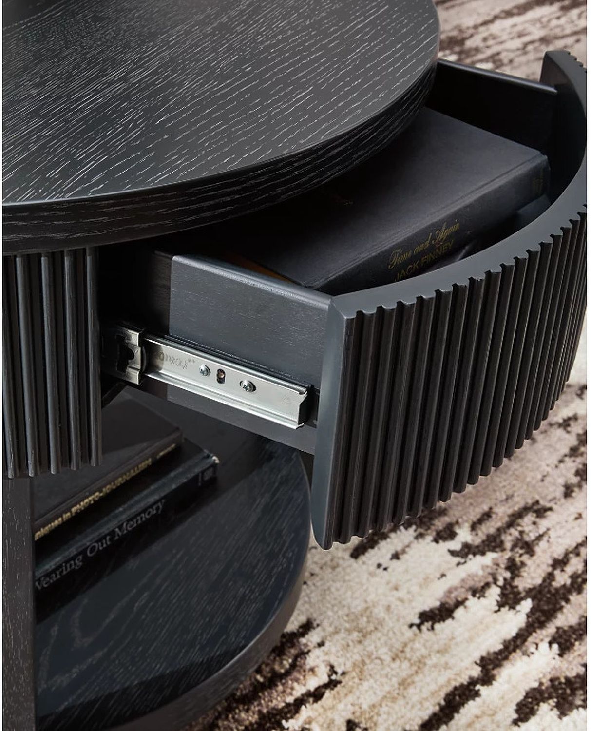 Marstream End Table In Black T5516