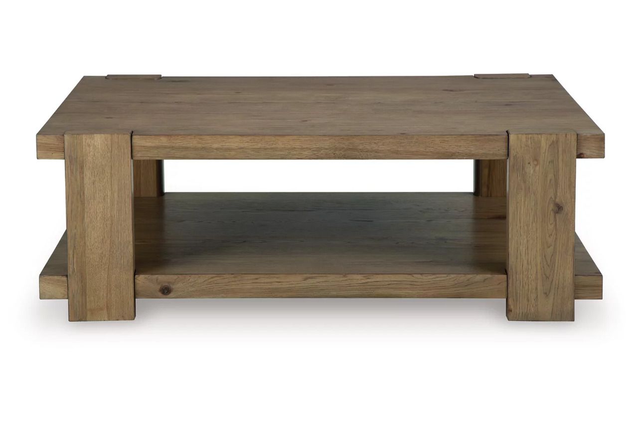 Flangren Coffee Table In Light Brown T5531