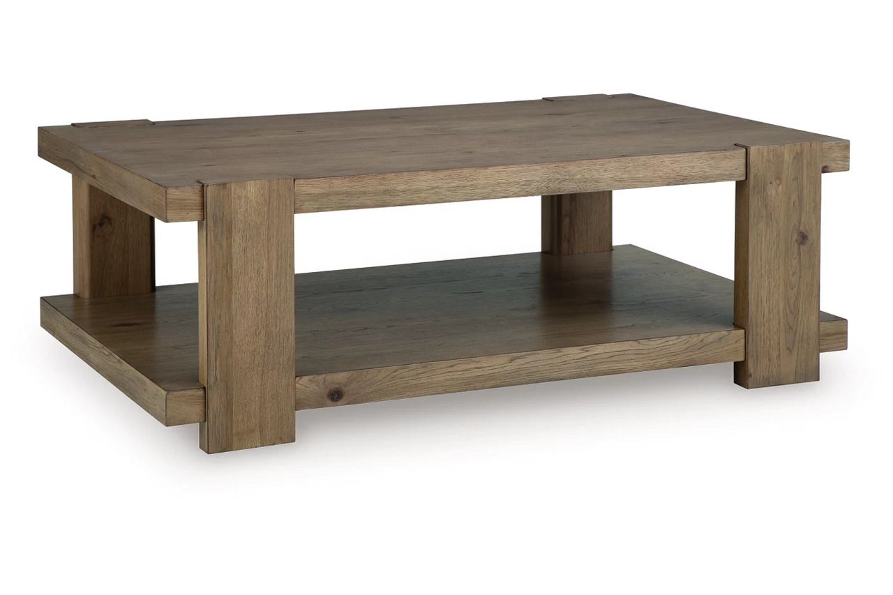 Flangren Coffee Table In Light Brown T5531