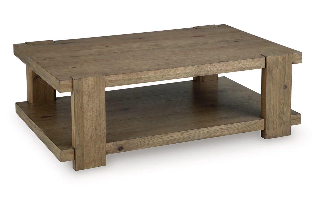 Flangren Coffee Table In Light Brown T5531