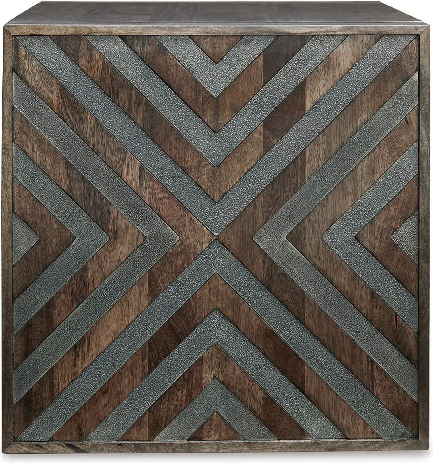 Dreggan End Table In Brown T5672
