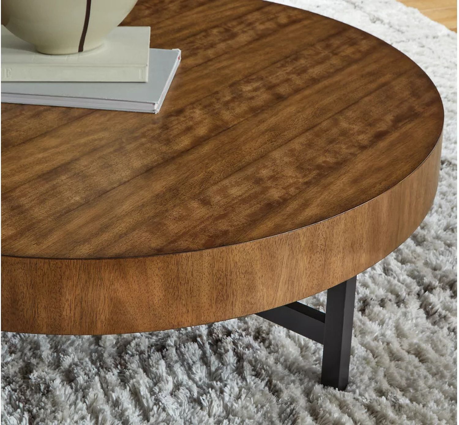 Steenlage Table Set of 2 In Brown and Black T57512