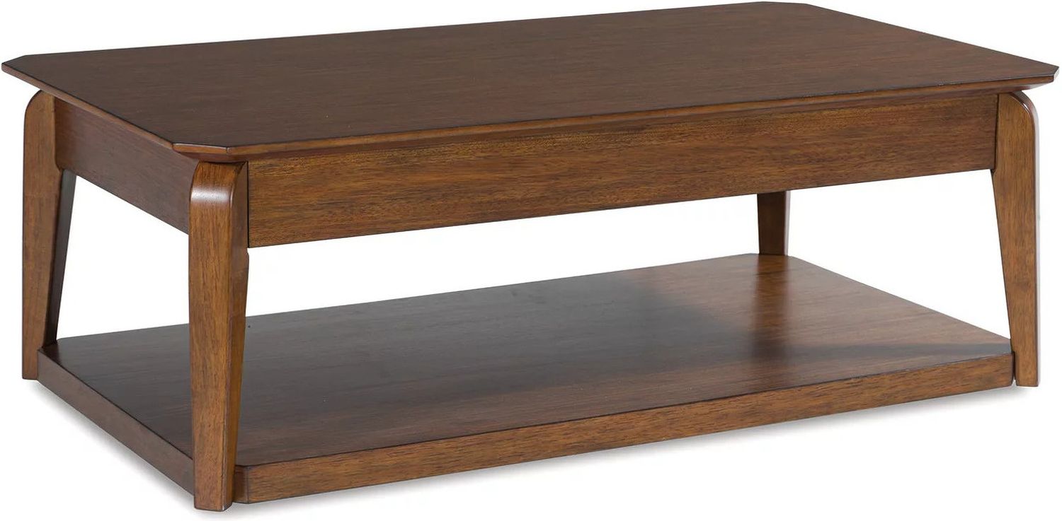 Trenmour Coffee Table In Medium Brown T5961