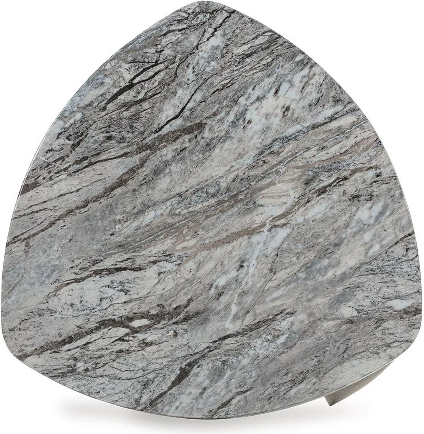 Surmour End Table In Gray and Brown T6006