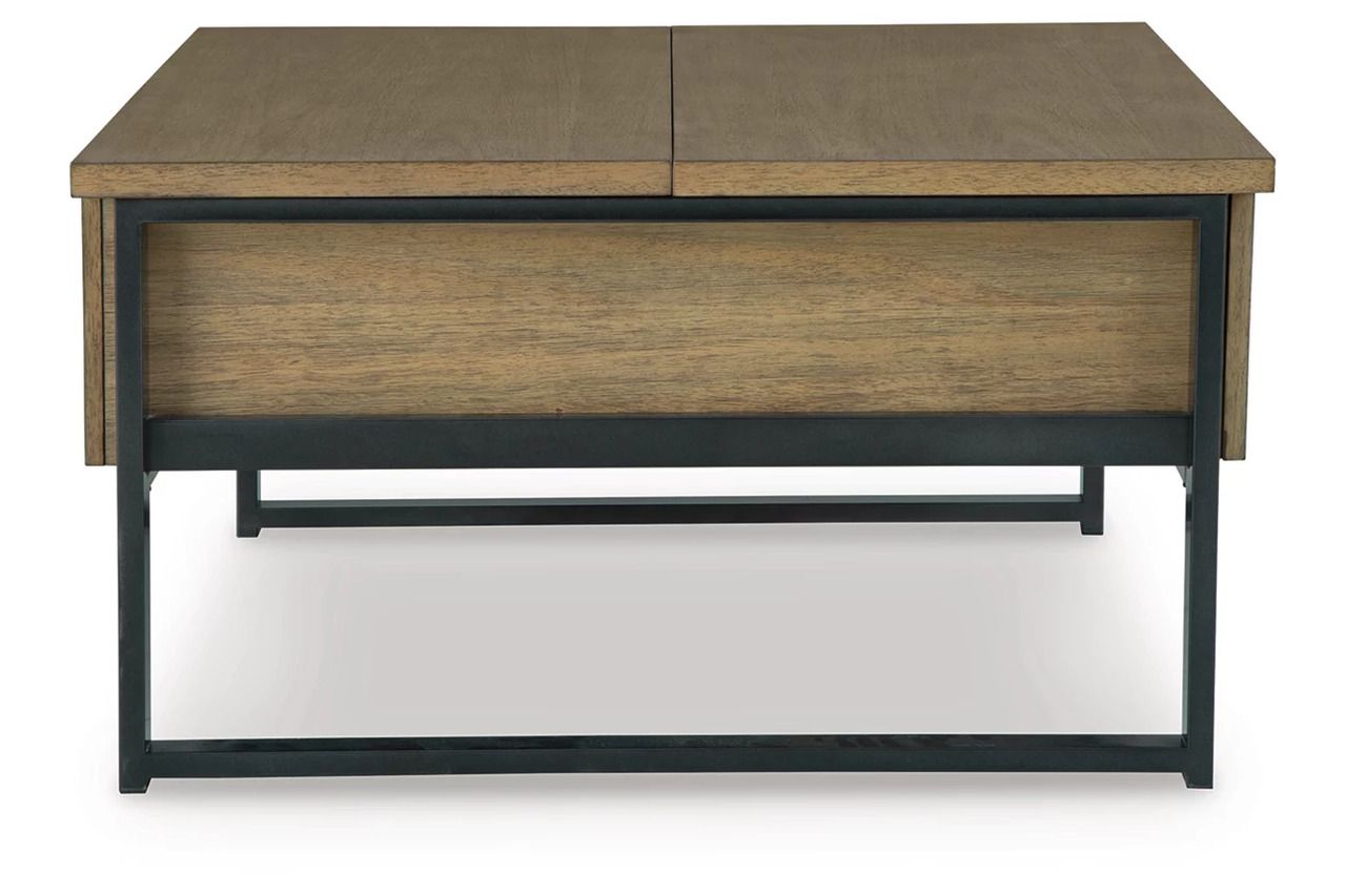 Montia Lift-Top Coffee Table In Light Brown T60200