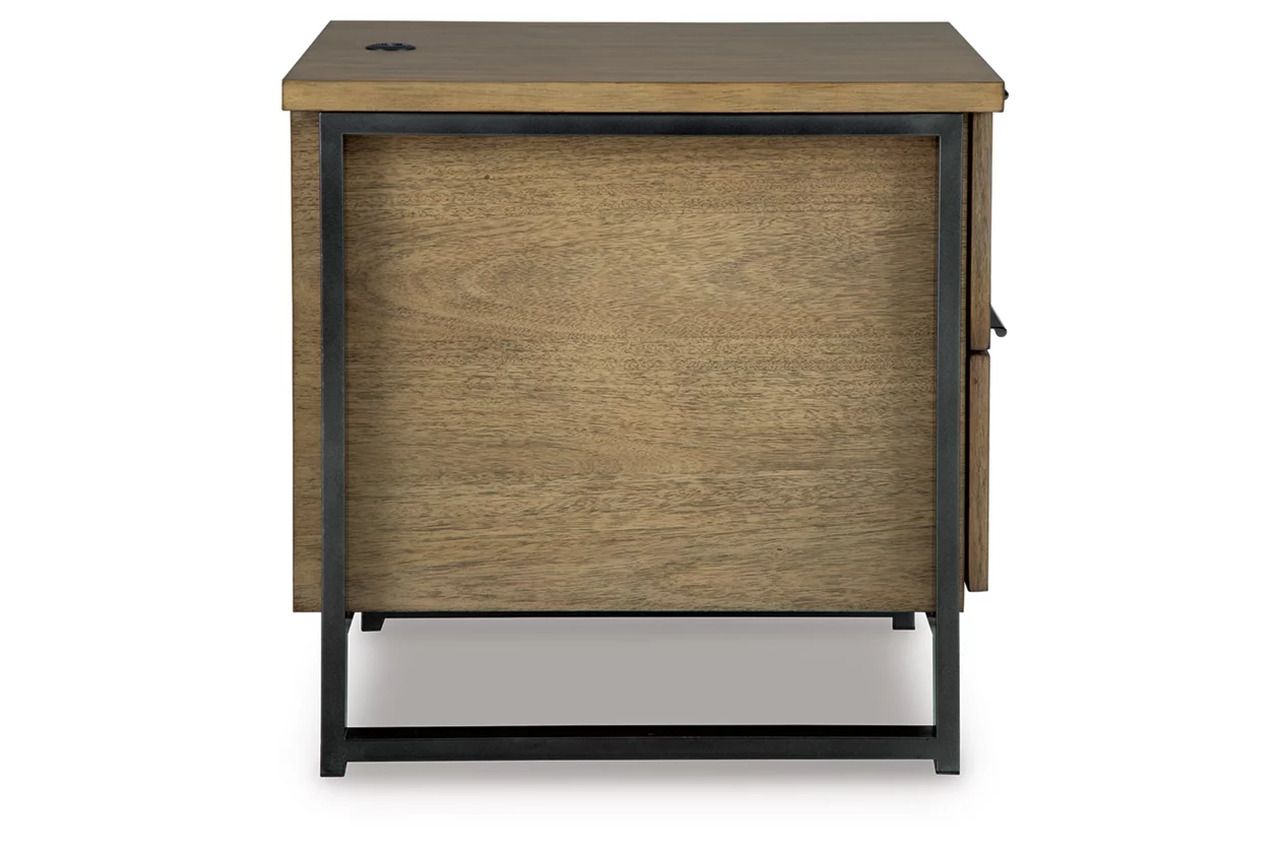 Montia End Table In Light Brown T6023