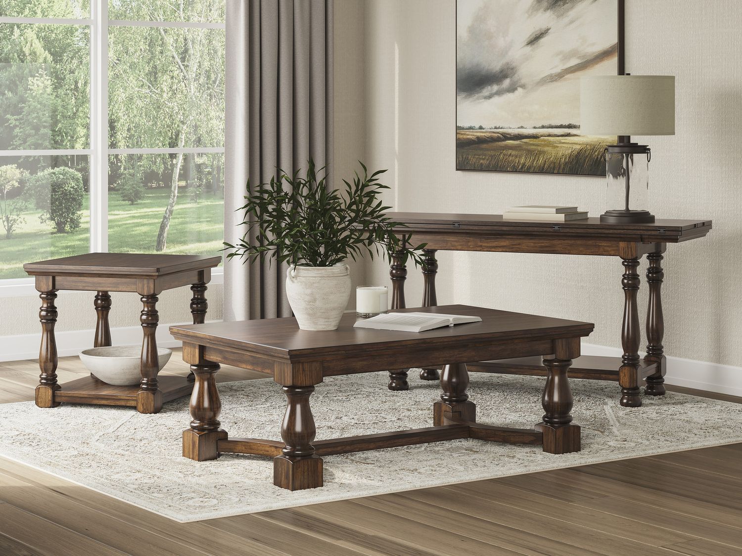 Sturlayne Coffee Table In Brown T6091