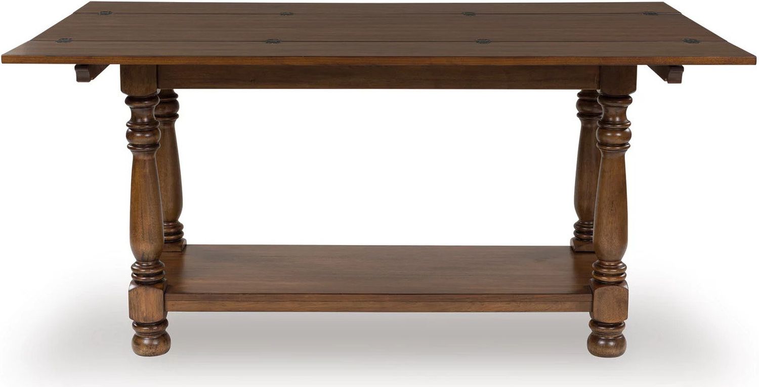 Sturlayne Flip Top Sofa Table In Brown T6094