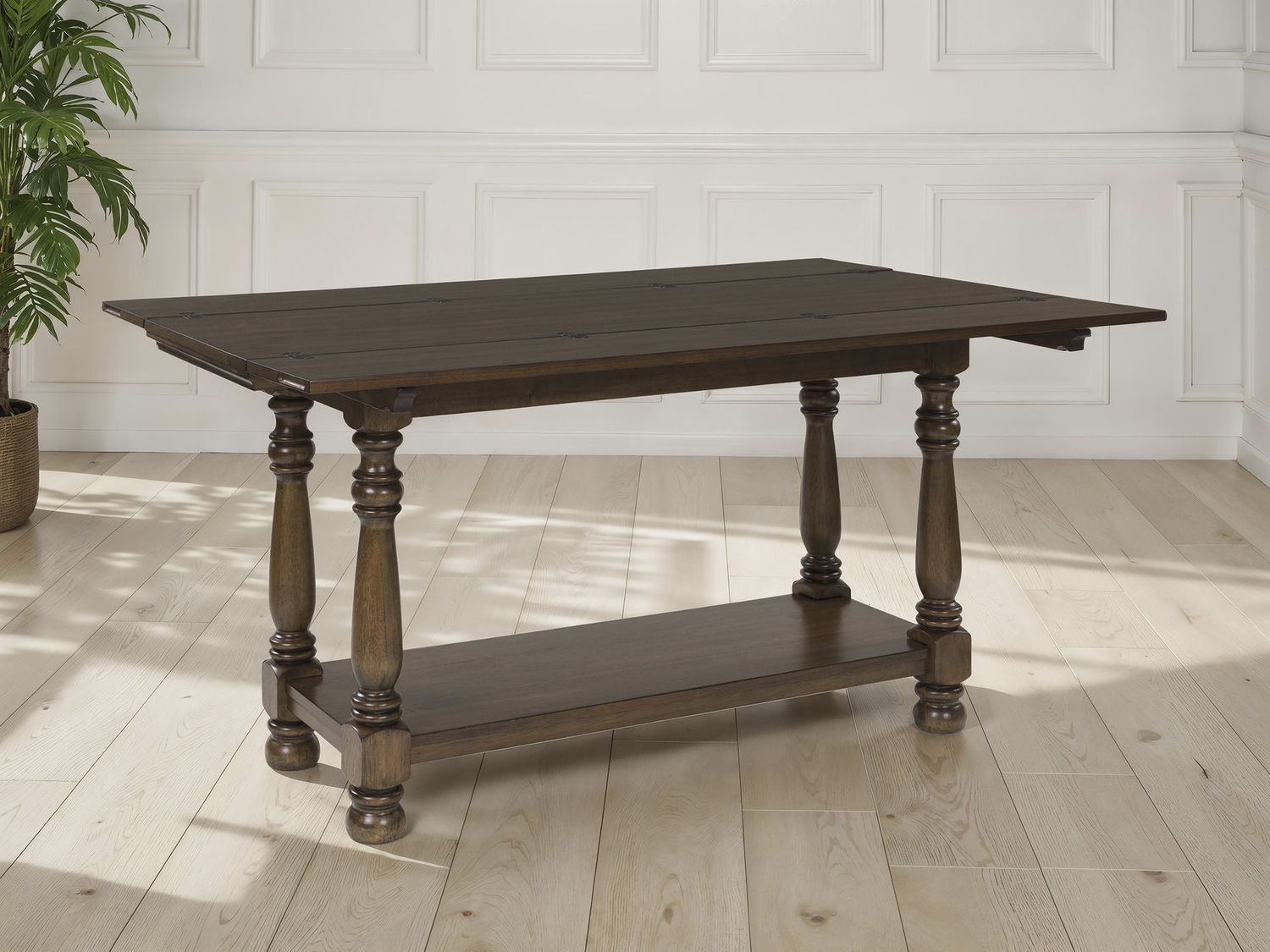 Sturlayne Flip Top Sofa Table In Brown T6094