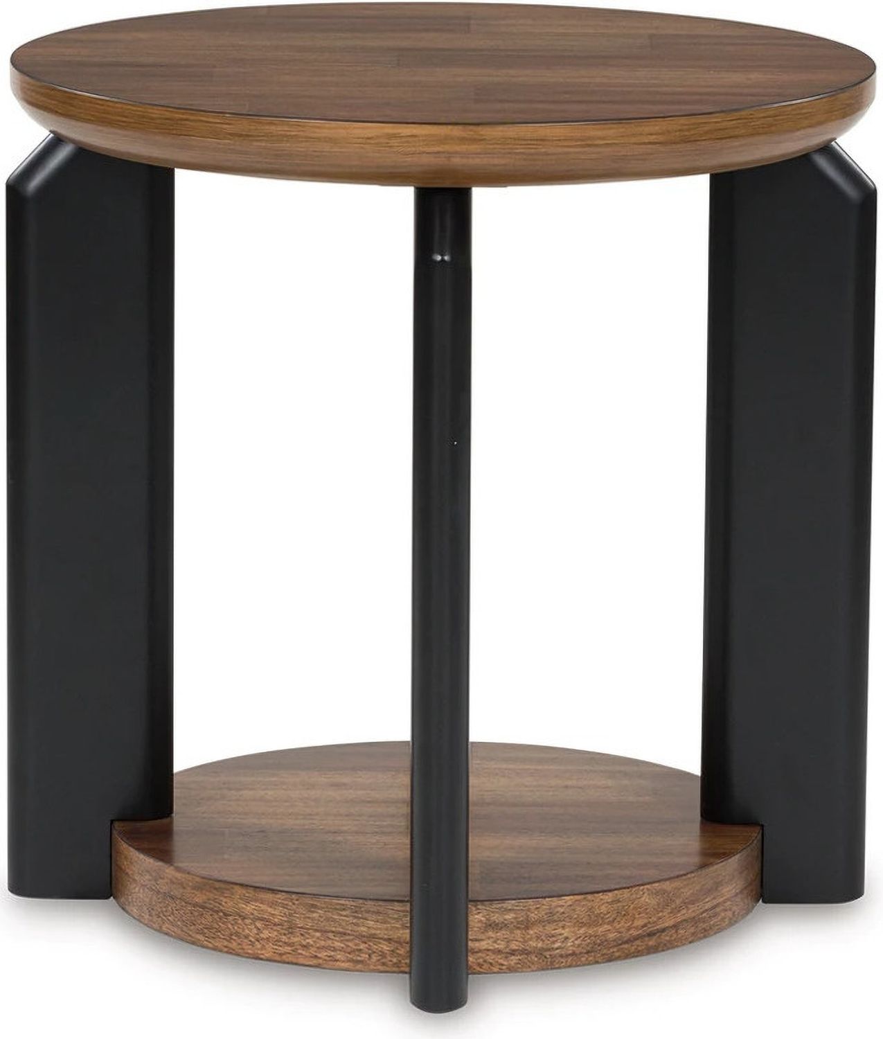 Kraeburn End Table In Brown/Black T6246