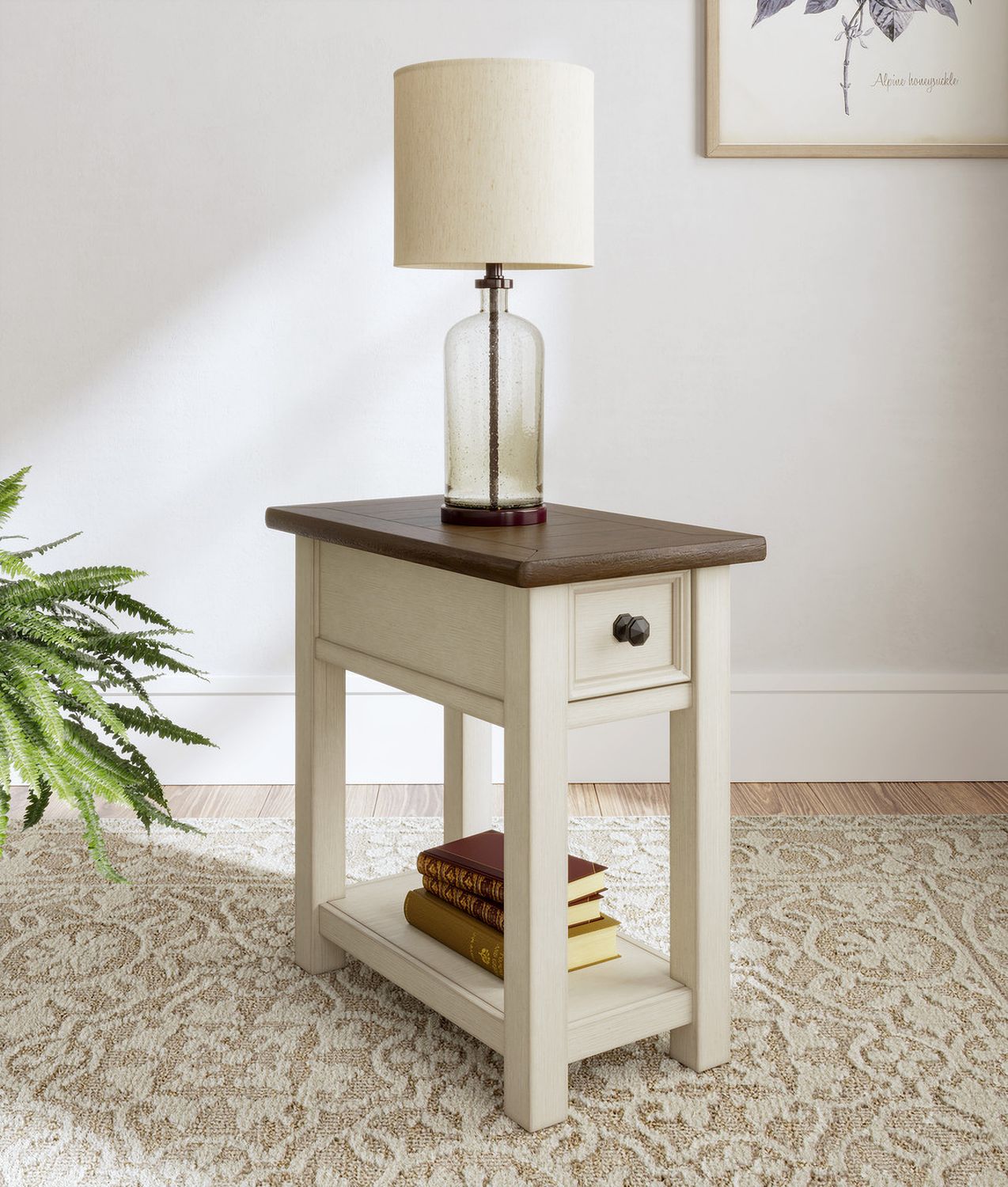 Bolanburg Two-Tone Chair Side End Table T637107