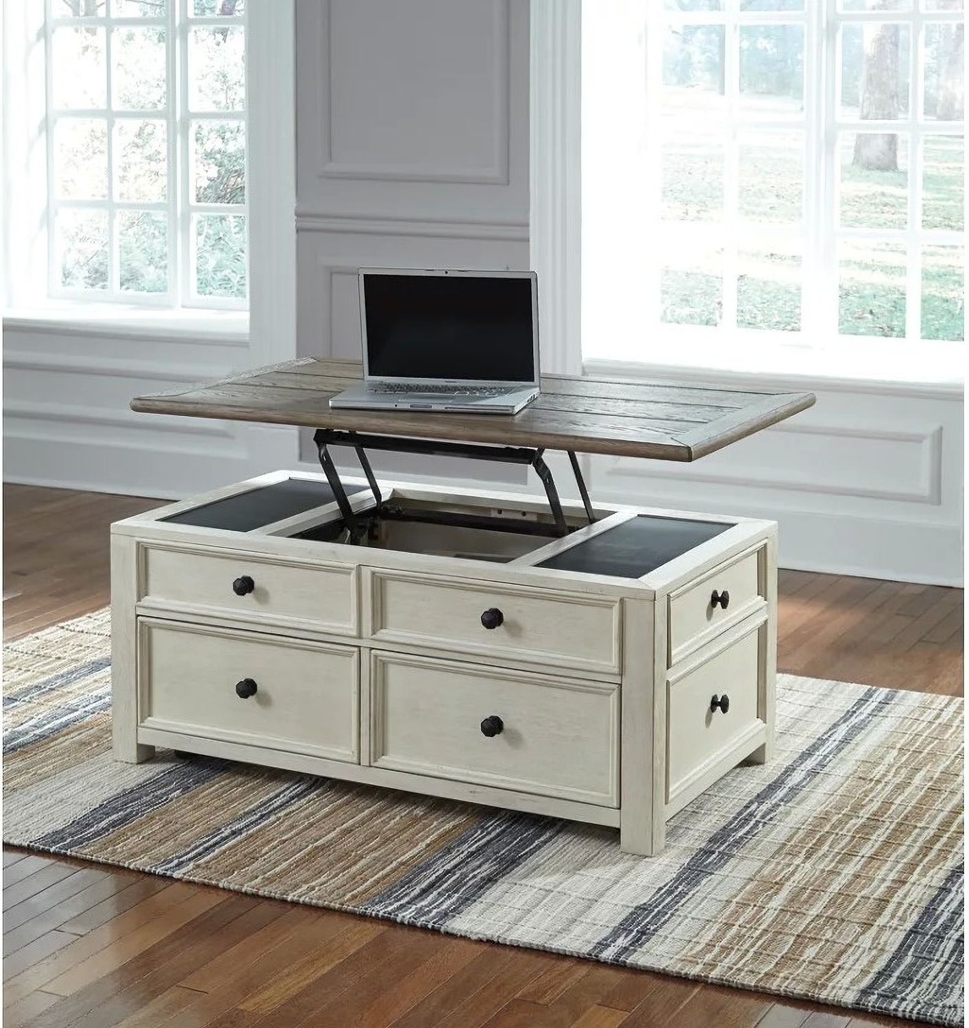 Bolanburg Weathered Gray Lift Top Cocktail Table T63720