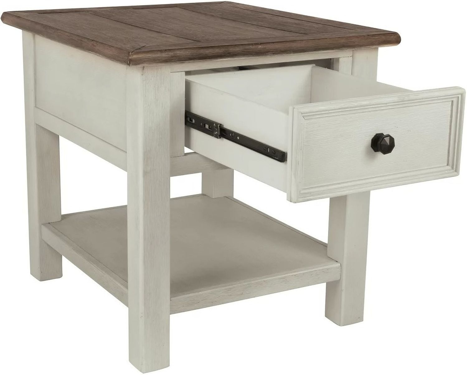 Bolanburg Weathered Gray Rectangular End Table T6373