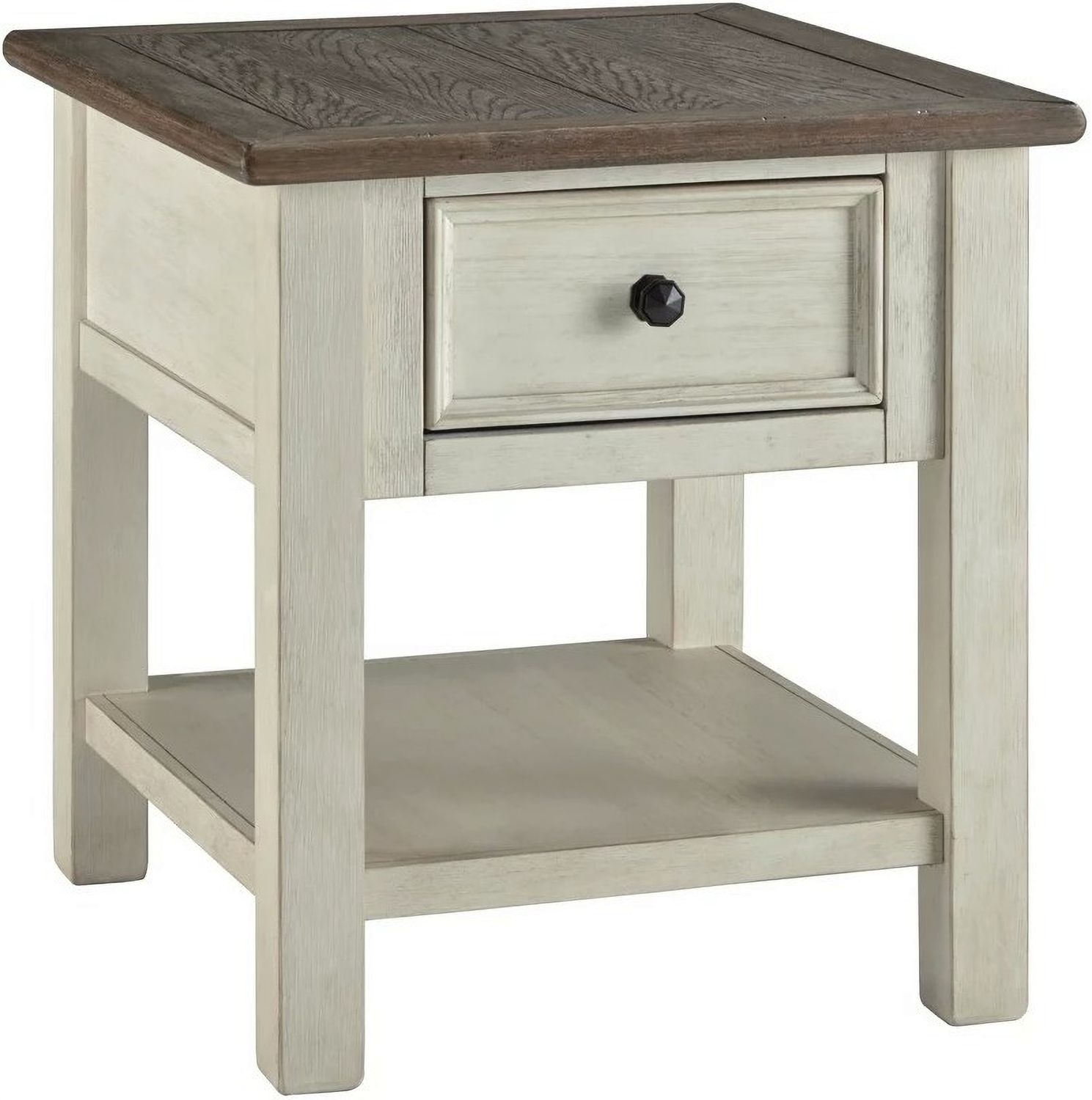 Bolanburg Weathered Gray Rectangular End Table T6373