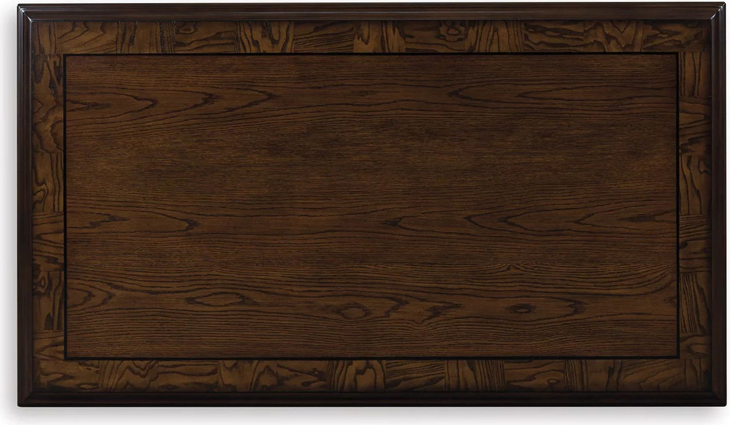 Maylee Coffee Table In Dark Brown T6471