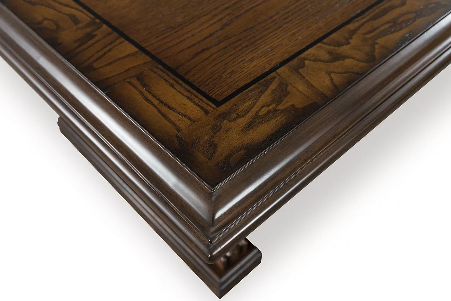 Maylee Coffee Table In Dark Brown T6471