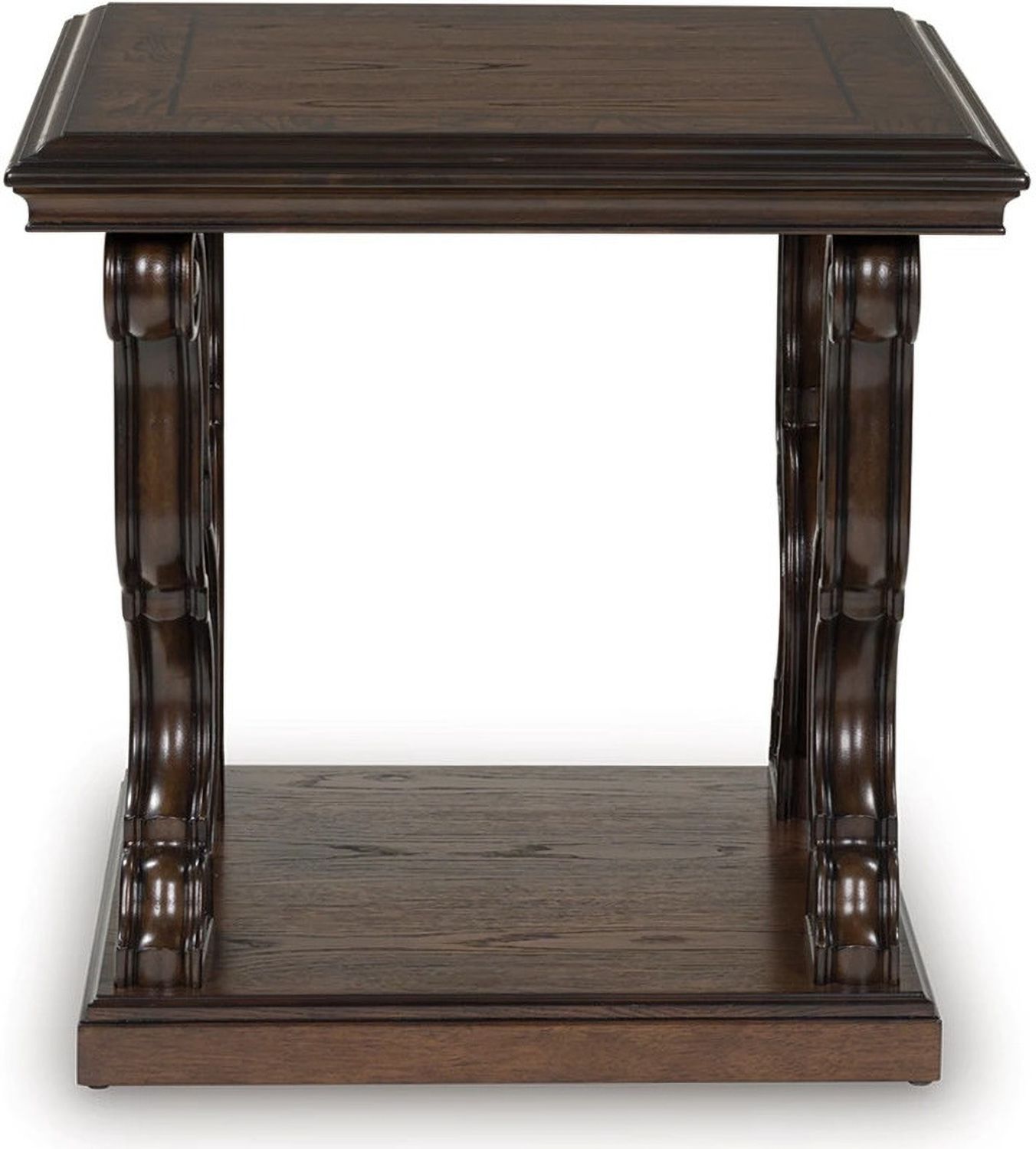 Maylee End Table In Dark Brown T6472