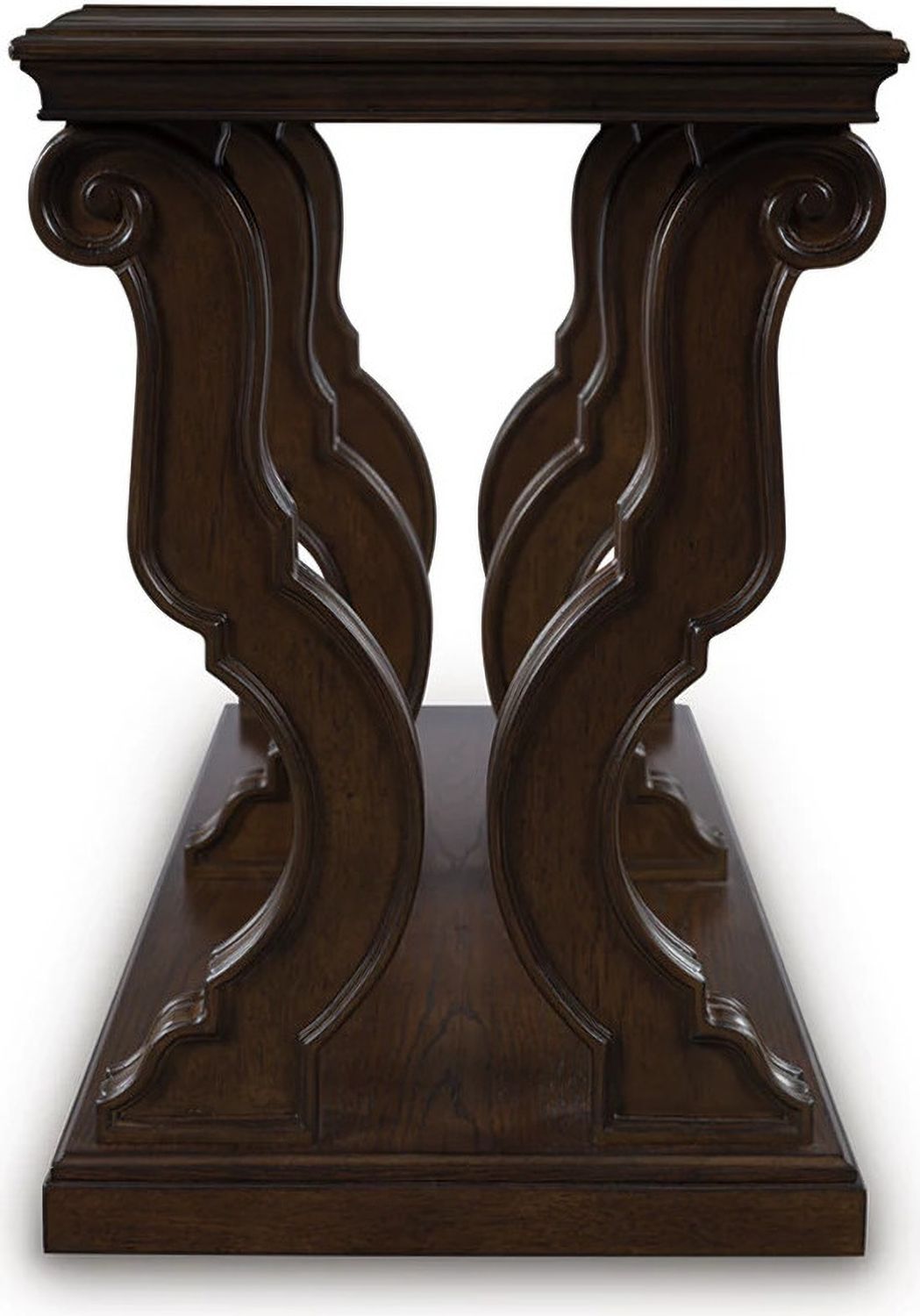 Maylee Sofa Table In Dark Brown T6474