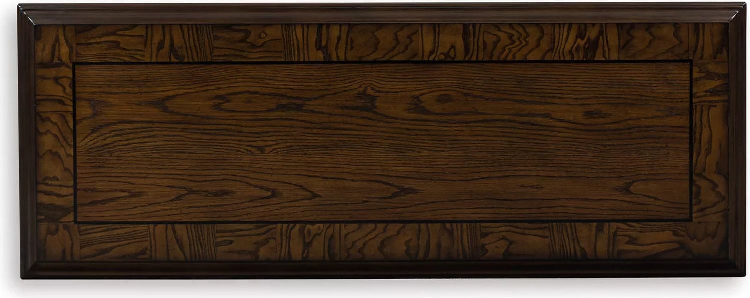 Maylee Sofa Table In Dark Brown T6474