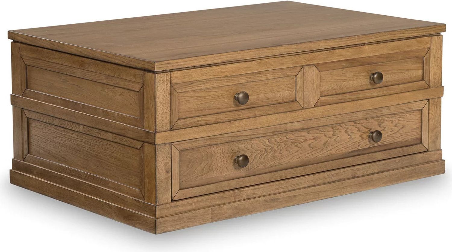 Sharlance Lift-Top Coffee Table In Light Brown T6559