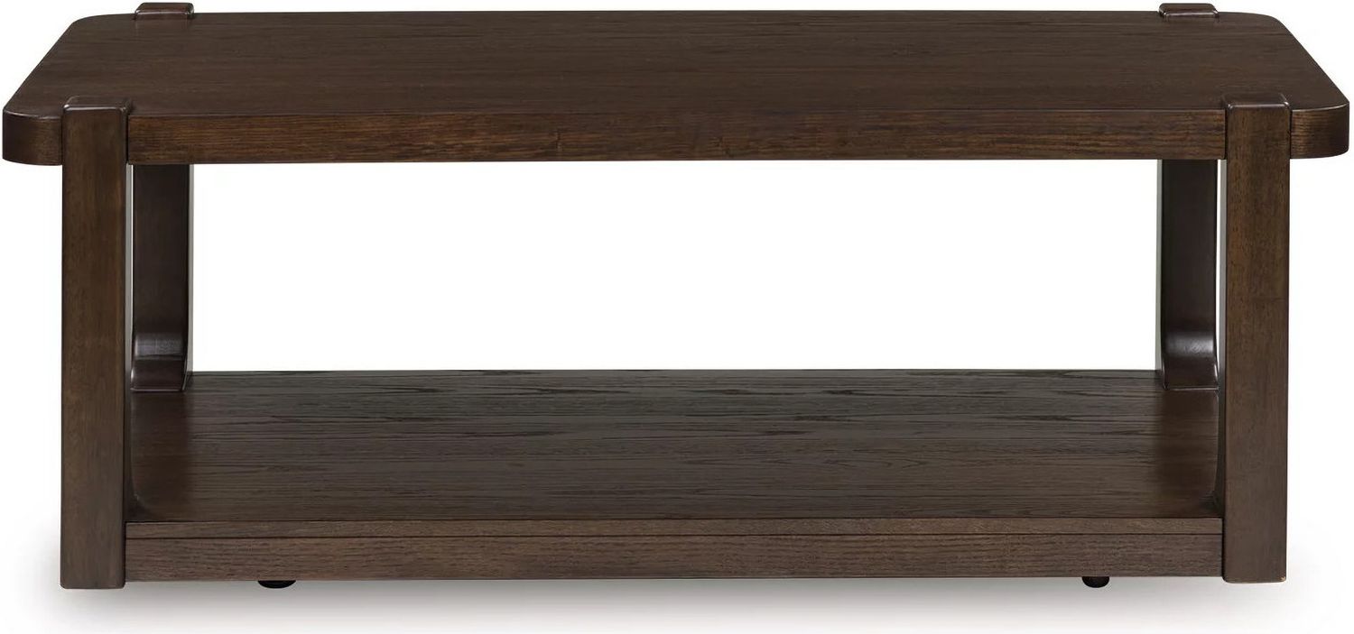 Breckington Coffee Table In Dark Brown T6561