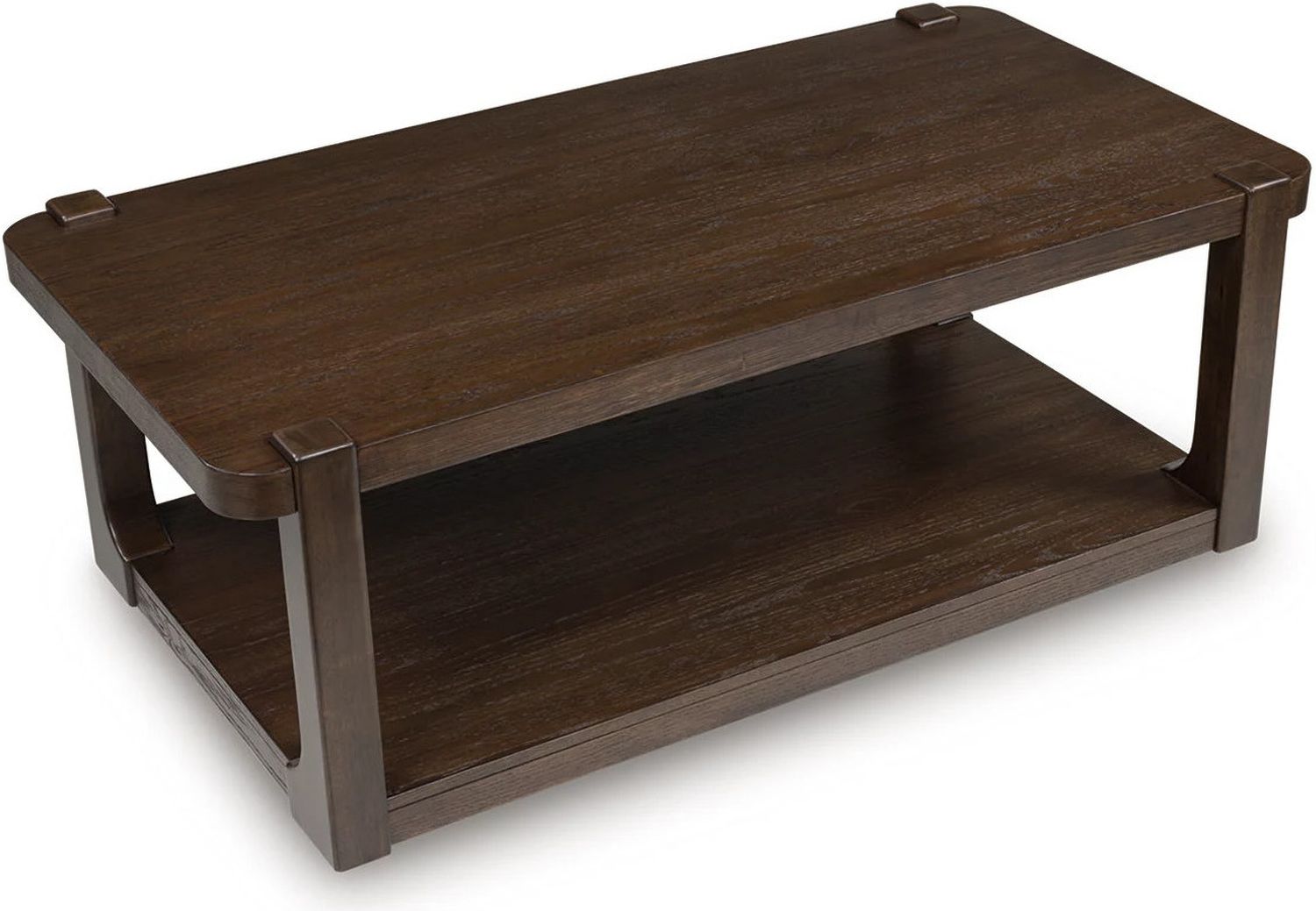 Breckington Coffee Table In Dark Brown T6561