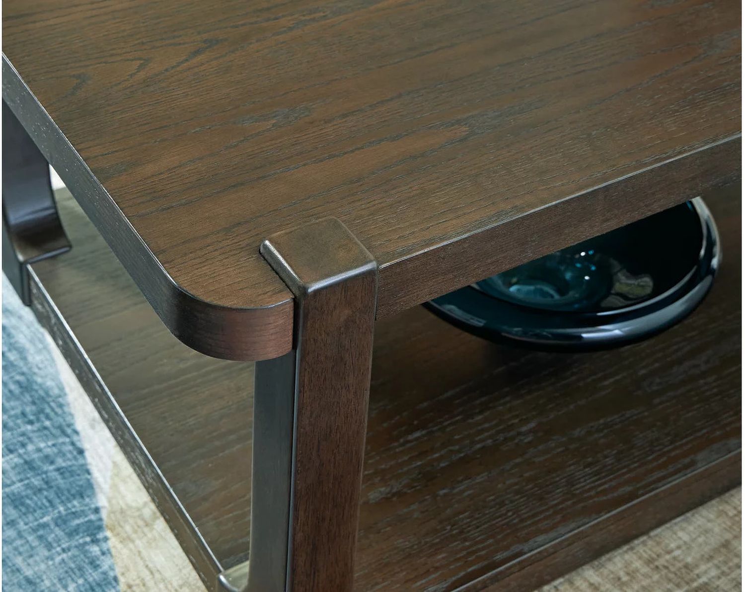 Breckington Coffee Table In Dark Brown T6561