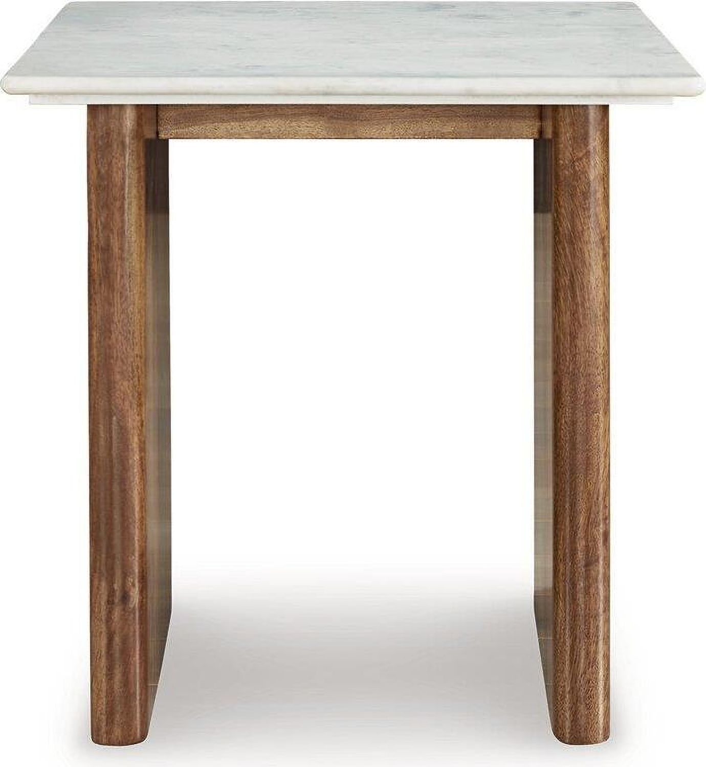 Isanti End Table In Light Brown and White T6623