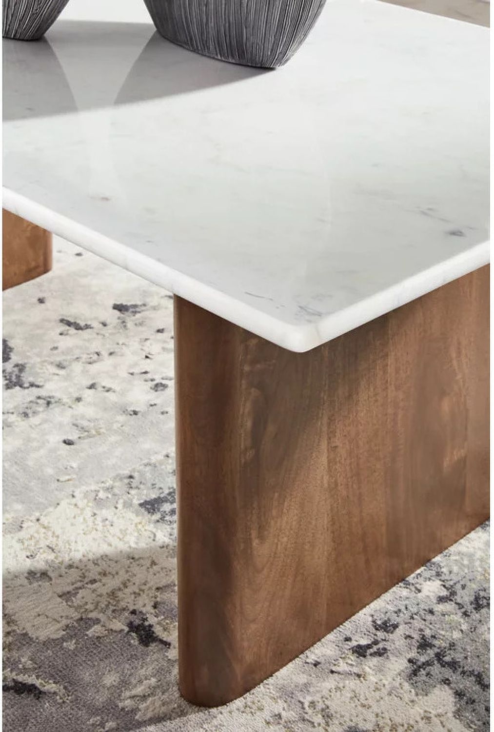 Isanti Occasional Table Set In Light Brown and White T662T1
