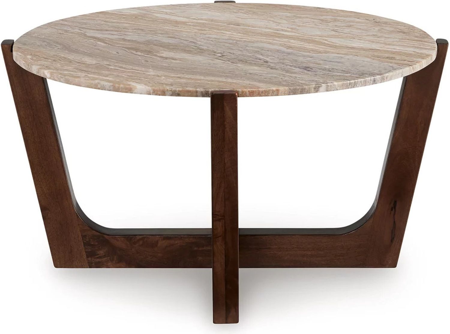 Tanidore Coffee Table In Warm Brown T6678