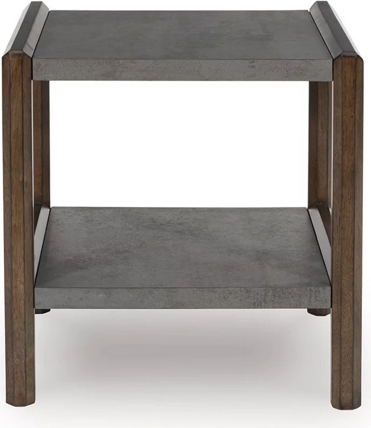 Kallenny End Table In Gray and Brown T6693