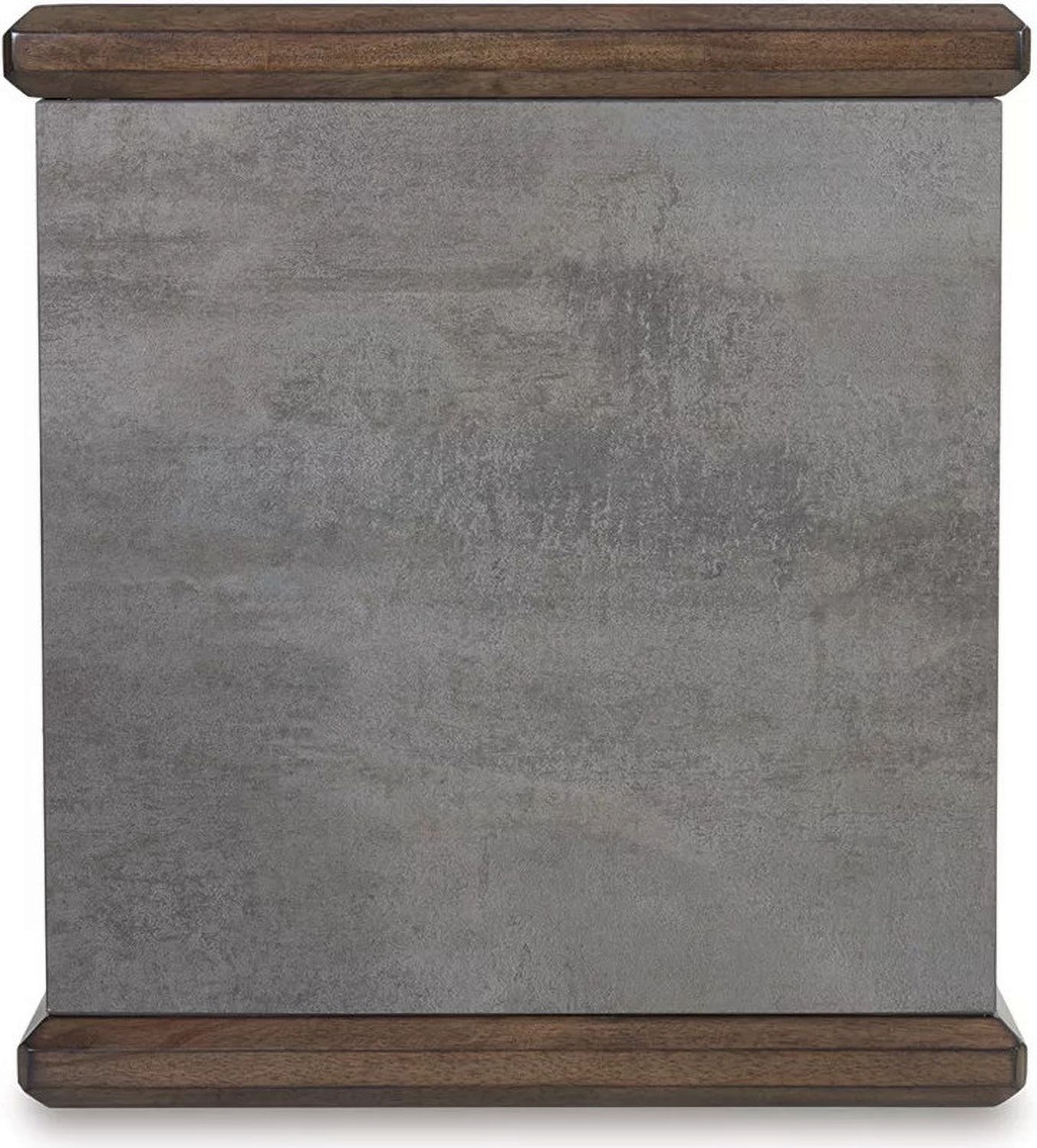 Kallenny End Table In Gray and Brown T6693