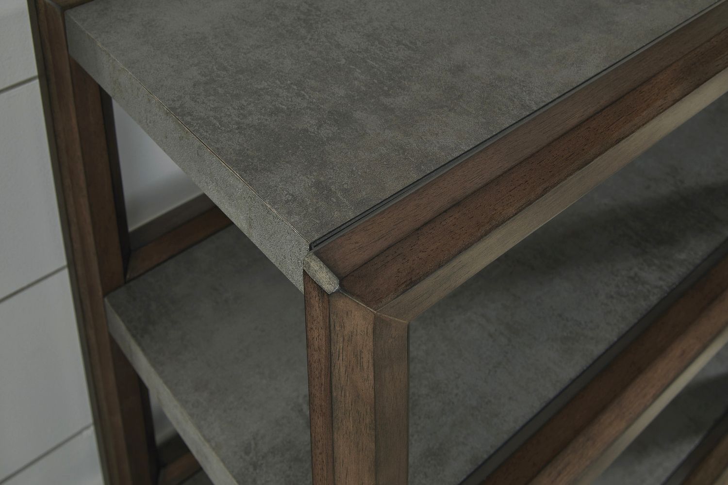 Kallenny Sofa Table In Gray and Brown T6694