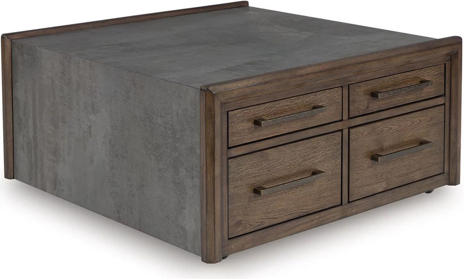 Kallenny Coffee Table In Gray and Brown T6698