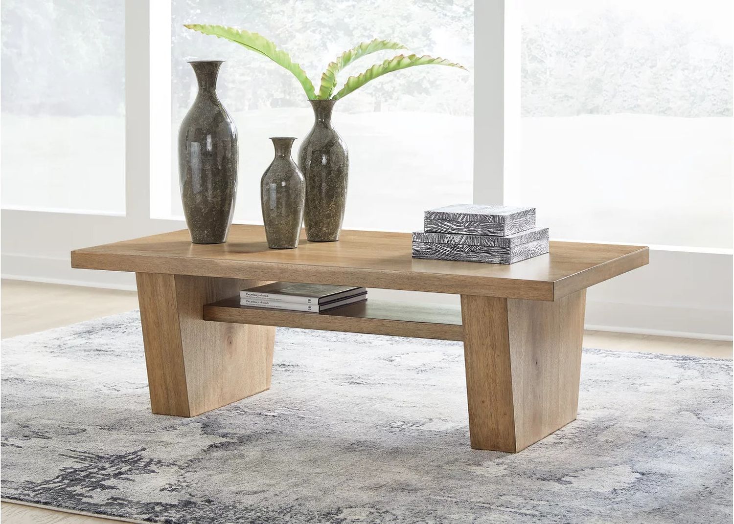 Kristiland Coffee Table In Light Brown T6741